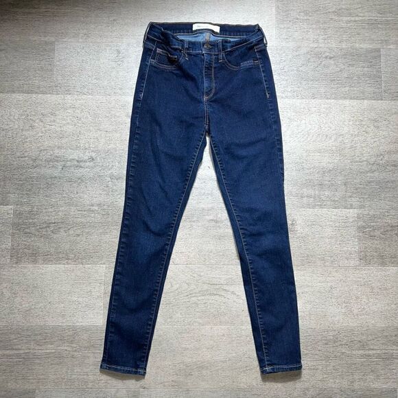 GAP Mid Rise Legging Pant Clean Rinse Stretch Jegging Women's 8 Regular - Picture 3 of 13